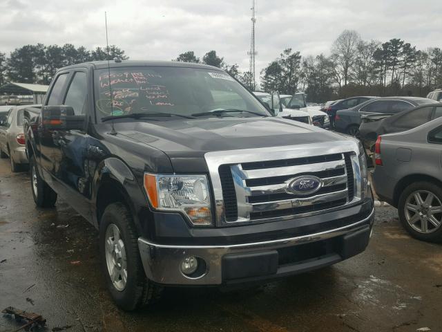 1FTEW1C80AFD70990 - 2010 FORD F150 SUPER BLACK photo 1