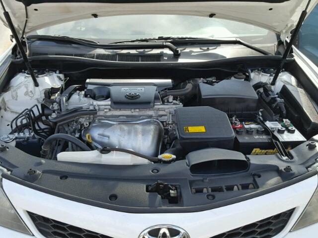 4T1BF1FKXDU682806 - 2013 TOYOTA CAMRY L WHITE photo 7