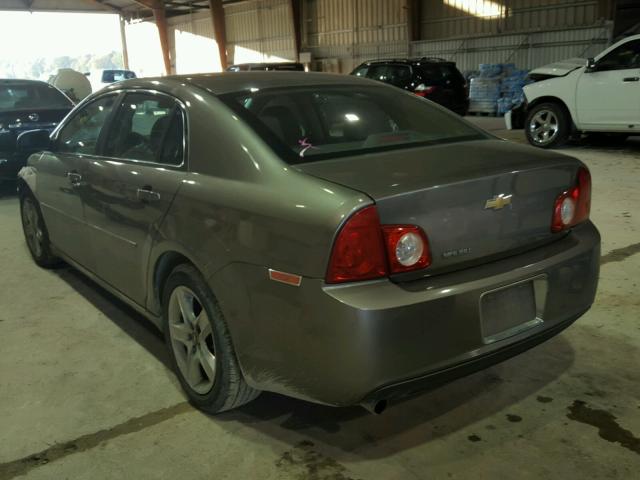 1G1ZC5EB9AF305493 - 2010 CHEVROLET MALIBU 1LT ოქროსფერი ფოტო 3