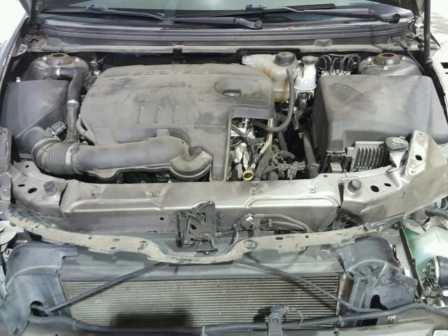 1G1ZC5EB9AF305493 - 2010 CHEVROLET MALIBU 1LT ოქროსფერი ფოტო 7