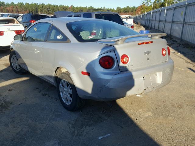 1G1AK15F067655902 - 2006 CHEVROLET COBALT LS SILVER photo 3