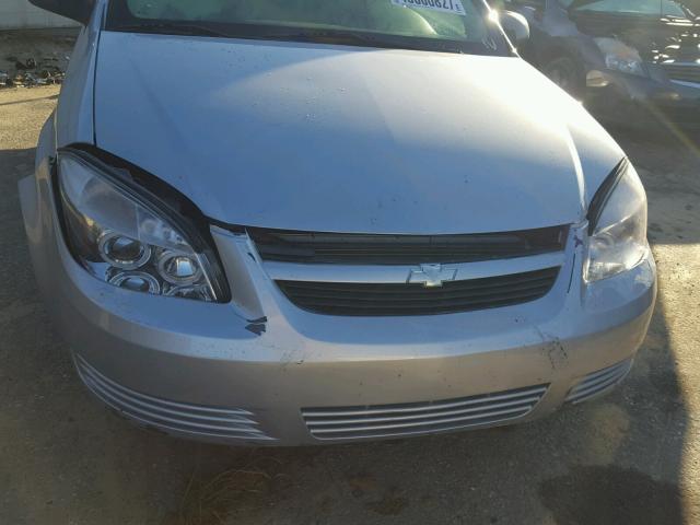 1G1AK15F067655902 - 2006 CHEVROLET COBALT LS SILVER photo 9