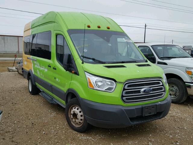 1FBVU4XG1GKB41019 - 2016 FORD TRANSIT T- GREEN photo 1