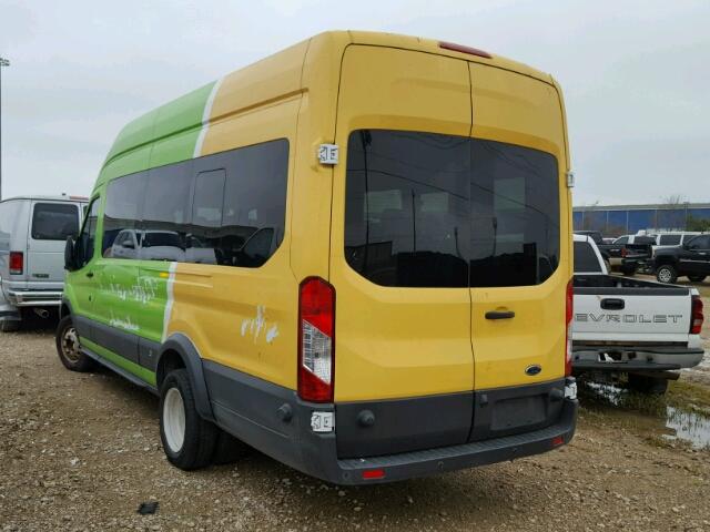 1FBVU4XG1GKB41019 - 2016 FORD TRANSIT T- GREEN photo 3