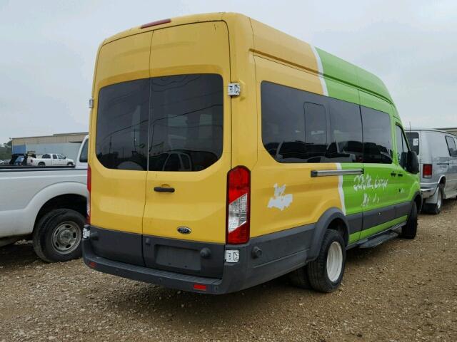 1FBVU4XG1GKB41019 - 2016 FORD TRANSIT T- GREEN photo 4