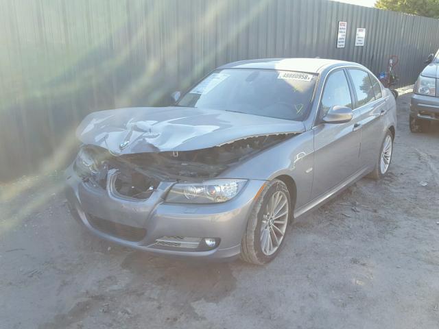 WBAPN7C51BA949938 - 2011 BMW 335 D GRAY photo 2