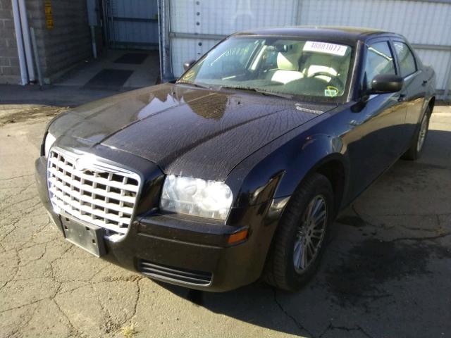 2C3KA43D69H500544 - 2009 CHRYSLER 300 LX BLACK photo 2