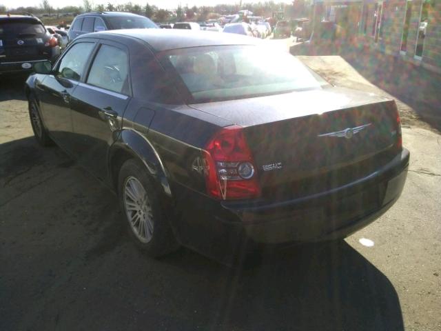 2C3KA43D69H500544 - 2009 CHRYSLER 300 LX BLACK photo 3