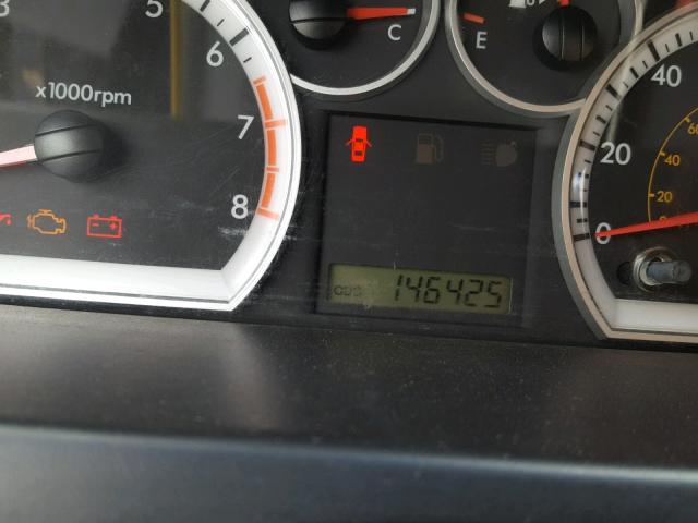 KL1TD56637B067286 - 2007 CHEVROLET AVEO BASE Szary zdjęcie 8