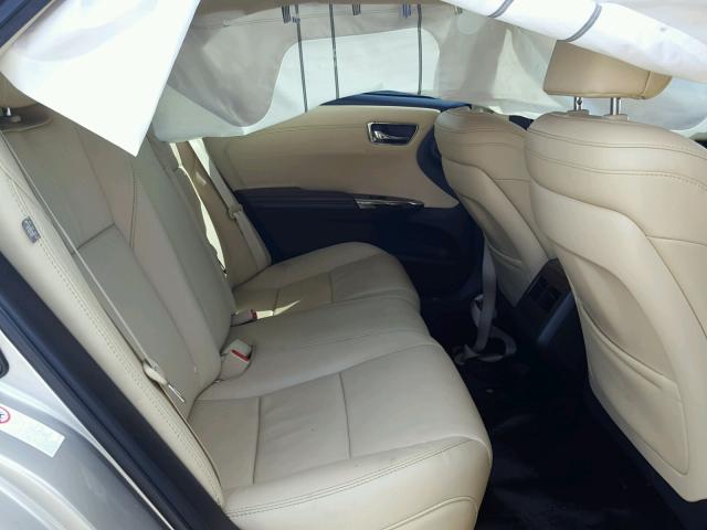 4T1BK1EB3DU076440 - 2013 TOYOTA AVALON BAS GOLD photo 6