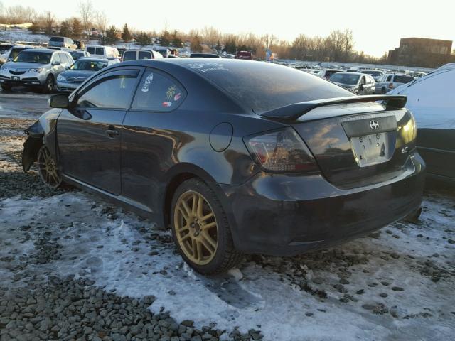 JTKDE177070210919 - 2007 TOYOTA SCION TC 黑色 照片 3
