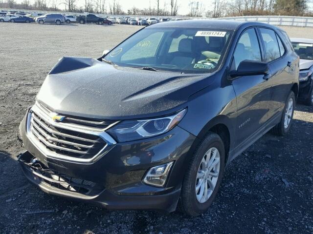 2GNAXREV6J6173983 - 2018 CHEVROLET EQUINOX LS CHARCOAL photo 2