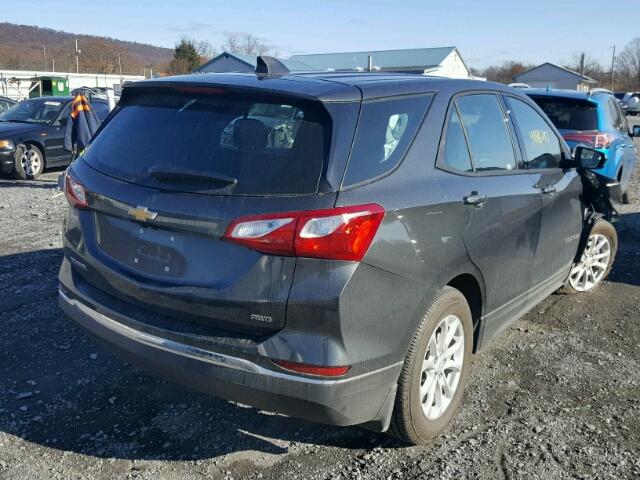 2GNAXREV6J6173983 - 2018 CHEVROLET EQUINOX LS CHARCOAL photo 4