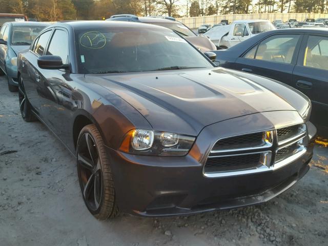 2C3CDXBGXEH168840 - 2014 DODGE CHARGER SE GRAY photo 9