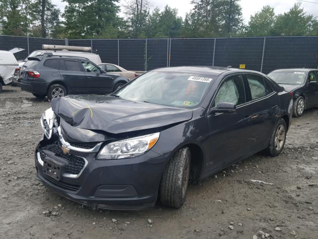1G11C5SL5FF335253 - 2015 CHEVROLET MALIBU 1LT GRAY photo 2