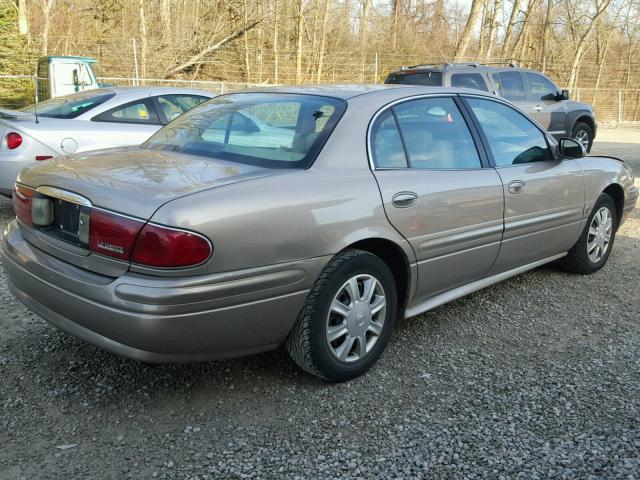 1G4HR54K54U151489 - 2004 BUICK LESABRE LI BEIGE photo 4