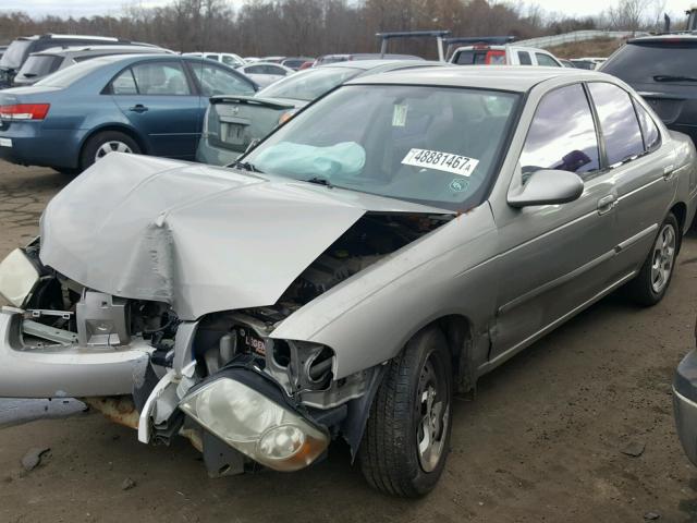 3N1CB51D75L541257 - 2005 NISSAN SENTRA 1.8 TAN photo 2