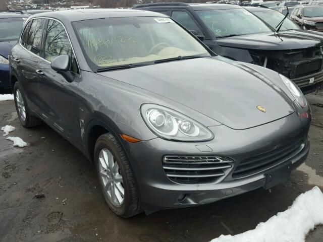 WP1AF2A27ELA34262 - 2014 PORSCHE CAYENNE GRAY photo 1