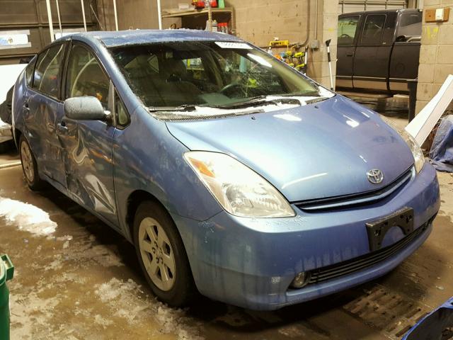 JTDKB20U853051947 - 2005 TOYOTA PRIUS BLUE photo 1