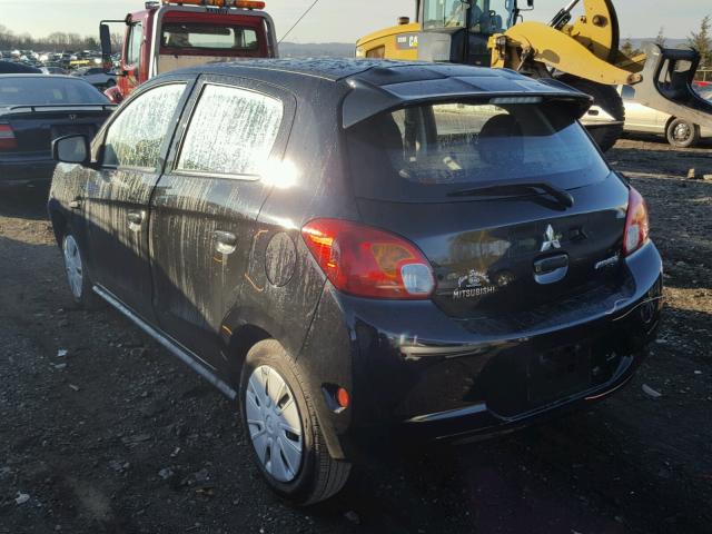 ML32A3HJXEH009451 - 2014 MITSUBISHI MIRAGE DE BLACK photo 3