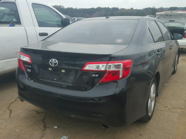 4T1BF1FKXCU082530 - 2012 TOYOTA CAMRY BASE BLACK photo 4