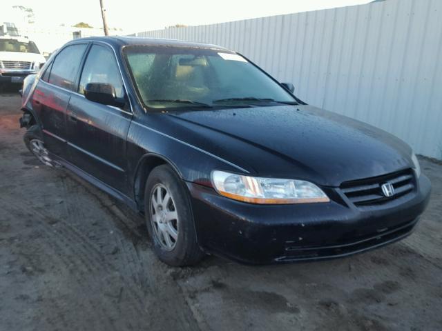 JHMCG567X2C029158 - 2002 HONDA ACCORD SE BLACK photo 1