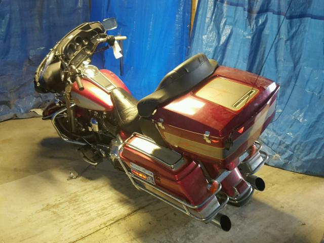 1HD1DJV184Y632914 - 2004 HARLEY-DAVIDSON FLHT CLASS MAROON photo 3