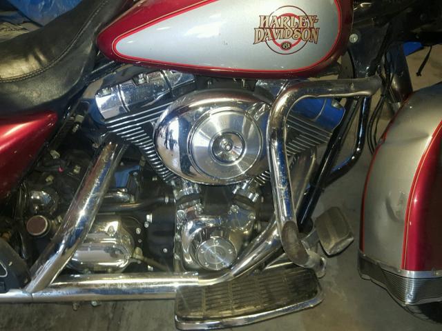 1HD1DJV184Y632914 - 2004 HARLEY-DAVIDSON FLHT CLASS MAROON photo 7