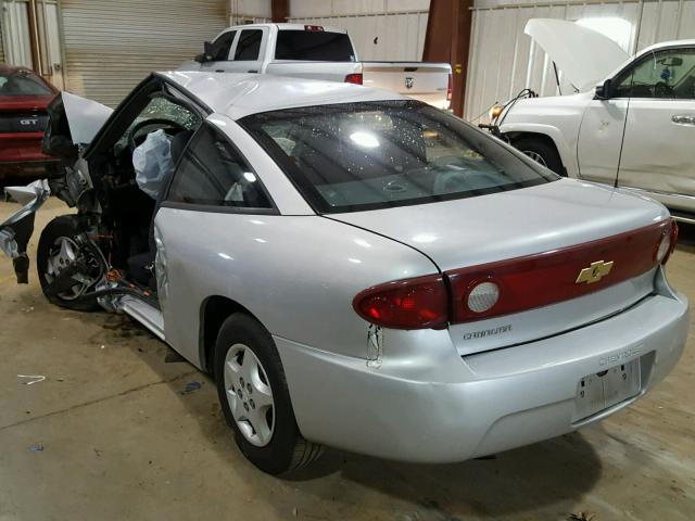 1G1JC12F857146222 - 2005 CHEVROLET CAVALIER SILVER photo 3