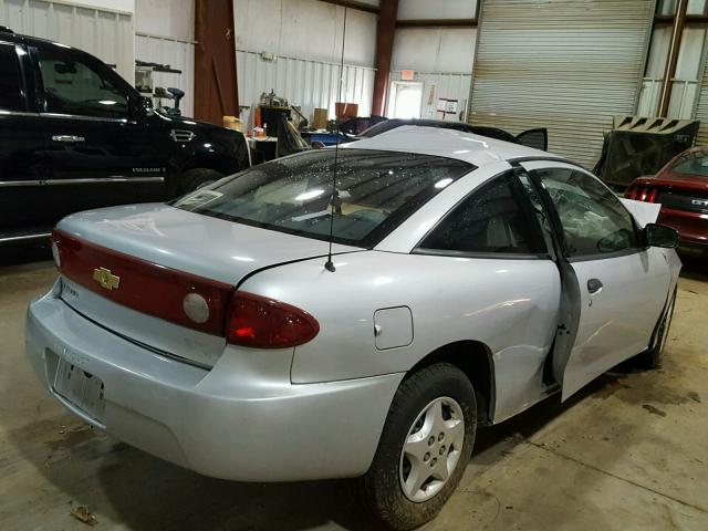 1G1JC12F857146222 - 2005 CHEVROLET CAVALIER SILVER photo 4