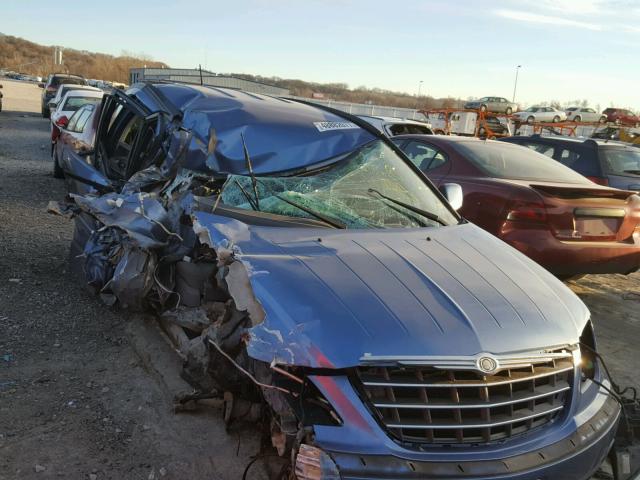 2A8GM68X17R163580 - 2007 CHRYSLER PACIFICA T MAROON photo 1