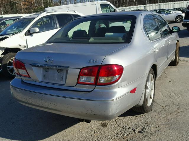 JNKDA31A42T028438 - 2002 INFINITI I35 GRAY photo 4