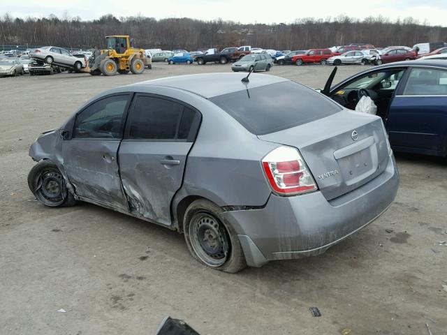 3N1AB61E88L734415 - 2008 NISSAN SENTRA 2.0 GRAY photo 3