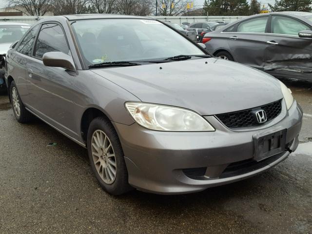 1HGEM229X5L016604 - 2005 HONDA CIVIC EX GRAY photo 1