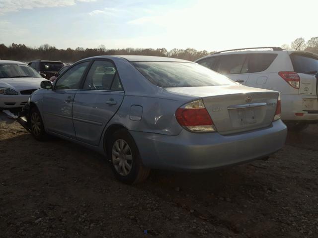 4T1BE32K25U553416 - 2005 TOYOTA CAMRY LE BLUE photo 3