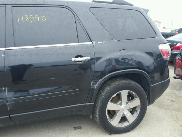 1GKKRSED1CJ171557 - 2012 GMC ACADIA SLT შავი ფოტო 10
