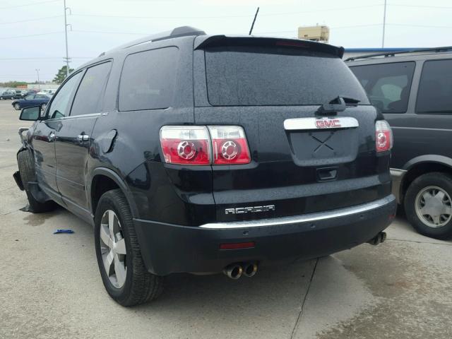 1GKKRSED1CJ171557 - 2012 GMC ACADIA SLT შავი ფოტო 3