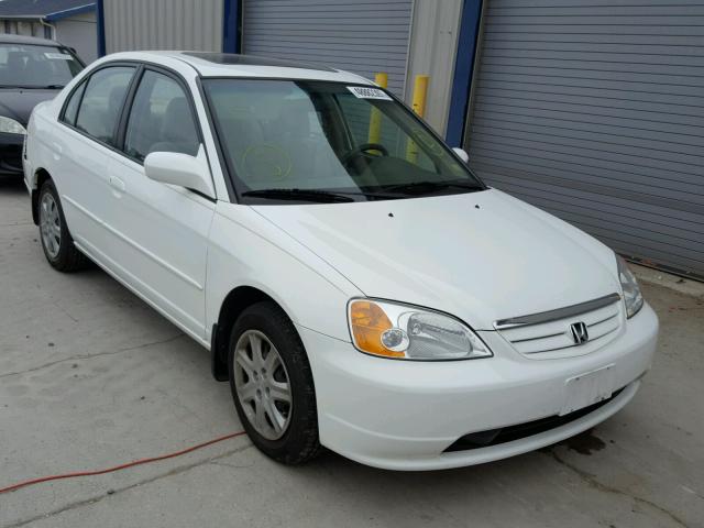 1HGES26843L007644 - 2003 HONDA CIVIC EX 白色 照片 1