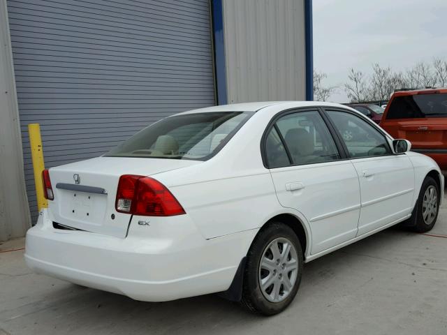 1HGES26843L007644 - 2003 HONDA CIVIC EX WHITE photo 4