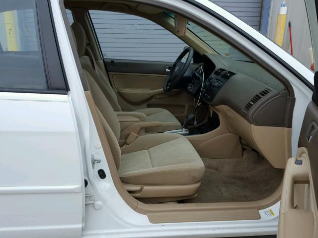 1HGES26843L007644 - 2003 HONDA CIVIC EX 白色 照片 5
