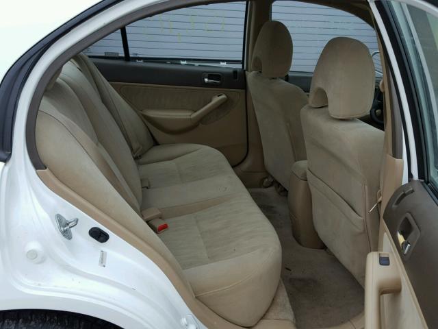 1HGES26843L007644 - 2003 HONDA CIVIC EX 白色 照片 6
