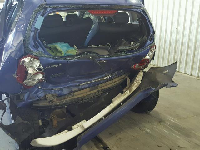 KL1TD66E89B326984 - 2009 CHEVROLET AVEO LS BLUE photo 9