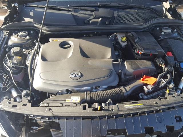 SJKCH5CP7HA015688 - 2017 INFINITI QX30 BASE BROWN photo 7