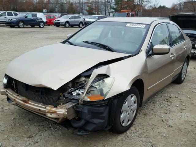 1HGCM56374A152293 - 2004 HONDA ACCORD LX GOLD photo 2