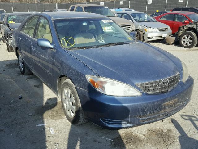 4T1BE32K14U836453 - 2004 TOYOTA CAMRY LE BLUE photo 1