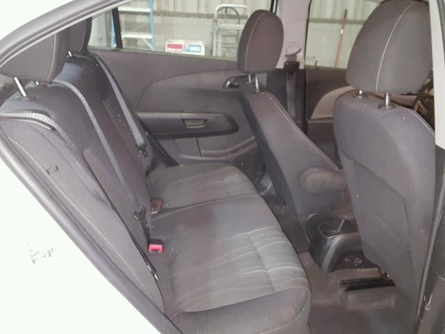 1G1JC5SH5D4197993 - 2013 CHEVROLET SONIC LT 白色 照片 6