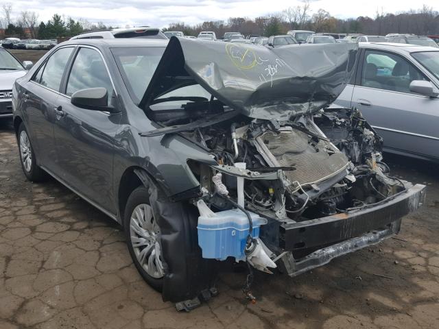 4T4BF1FK7DR304691 - 2013 TOYOTA CAMRY L GRAY photo 1