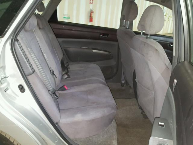 JTDKB20U653059870 - 2005 TOYOTA PRIUS SILVER photo 6
