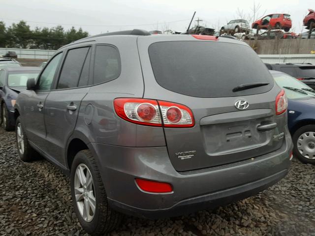 5NMSGDAB0AH408284 - 2010 HYUNDAI SANTA FE G GRAY photo 3