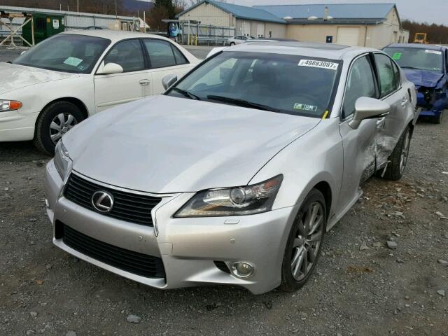 JTHCE1BL5D5012258 - 2013 LEXUS GS 350 SILVER photo 2